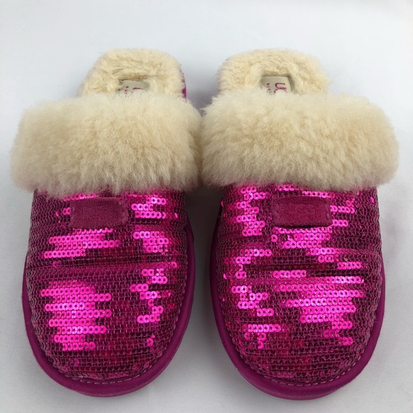 sequin ugg slippers